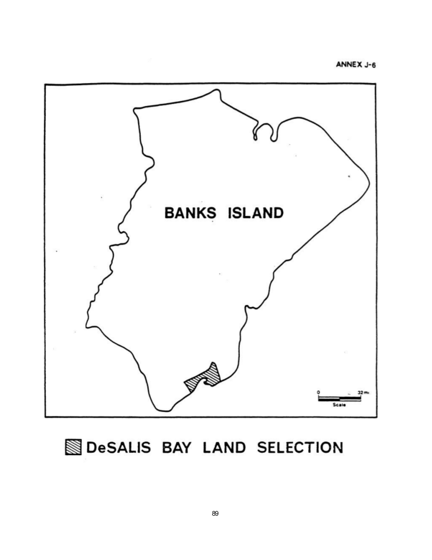 De Salis Bay Land Selection (map)